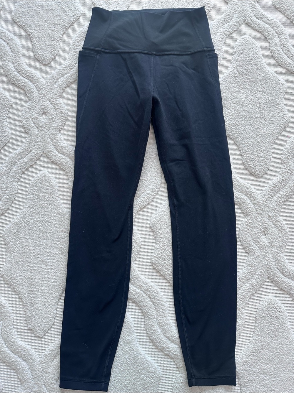 CRZ Yoga Women’s Butterluxe High-Waist Black Active Leggings 25 inches
